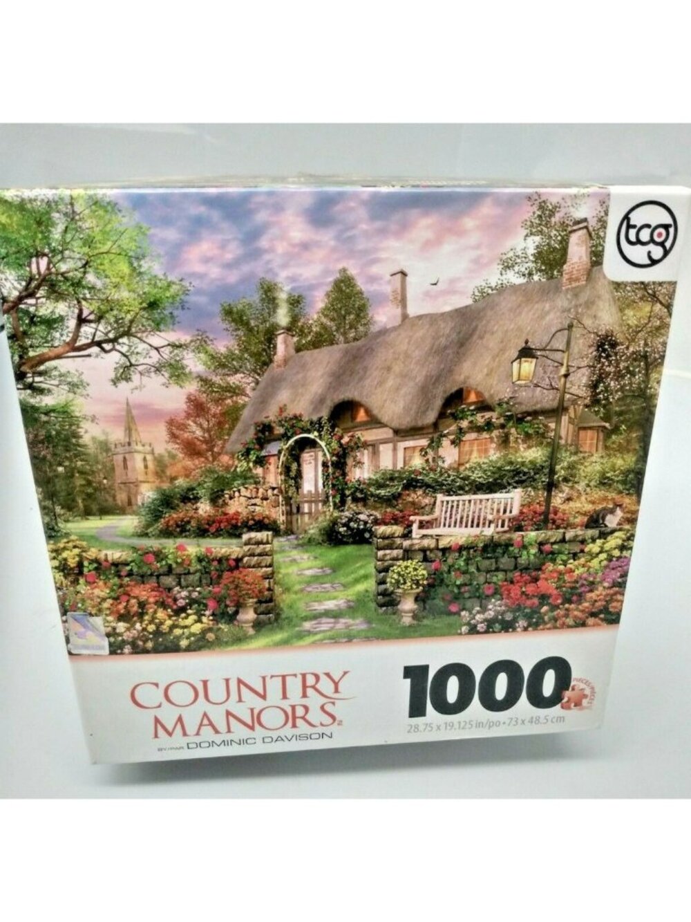 Country Manors by Dominic Davison Jigsaw Puzzle 1000pc. 28.75x19.12"